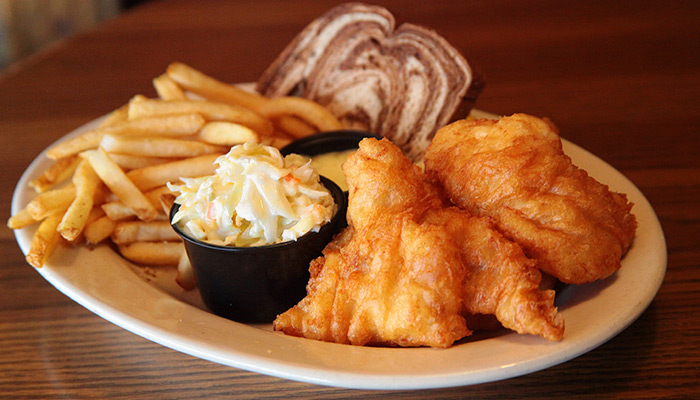 Mineshaft Hartford is serving all you can eat fish fry for only 7.99 every wednesday and friday